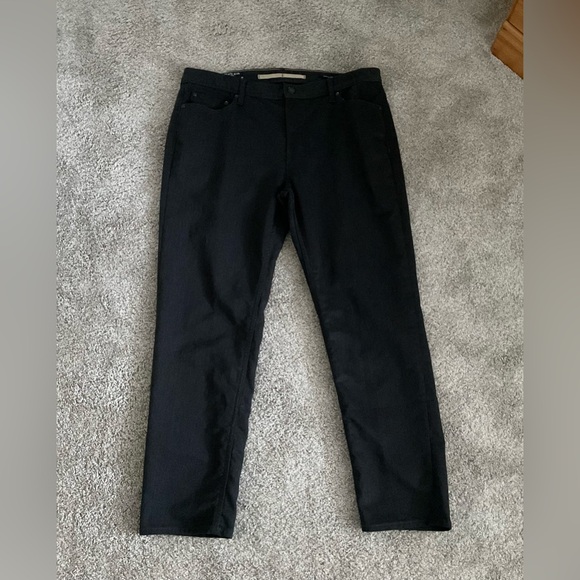 Banana Republic Travel Jeans Slim Fit Men's Black Size: 36 x 30 - Picture 2 of 5